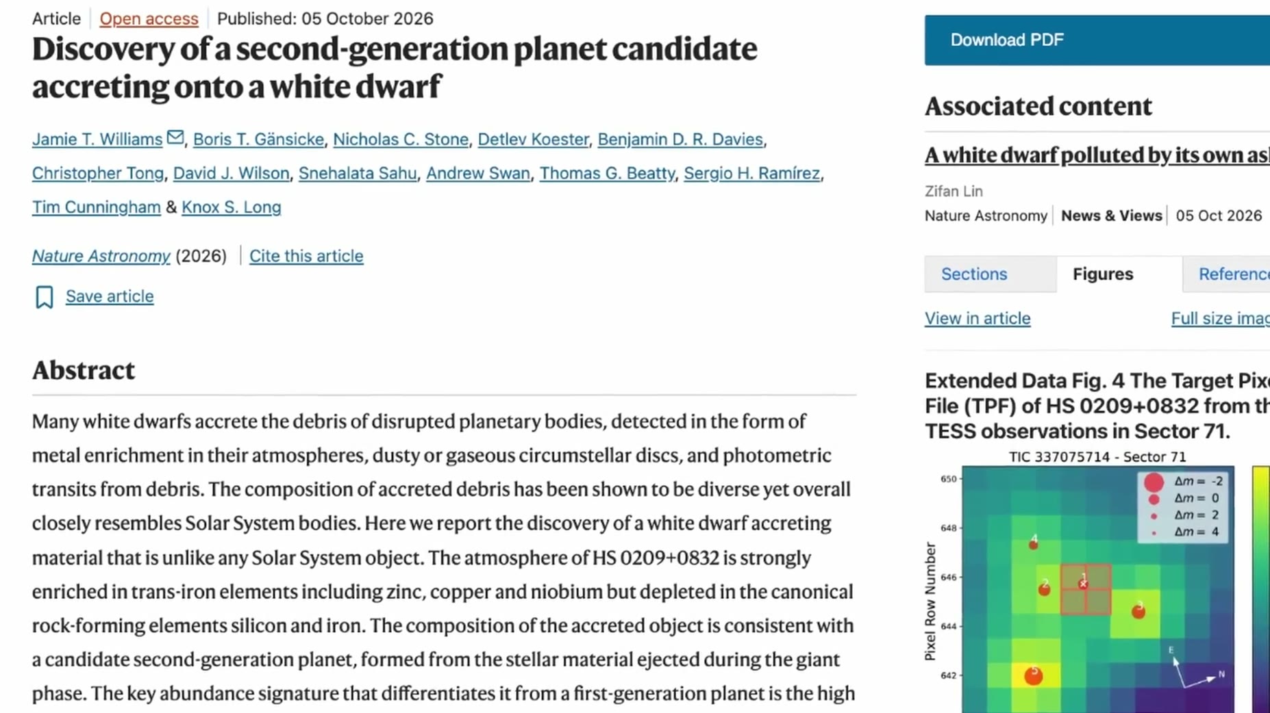 The white dwarf HS0209+0832's atmosphere is strongly enriched in trans-iron elements like zinc, copper and niobium, but