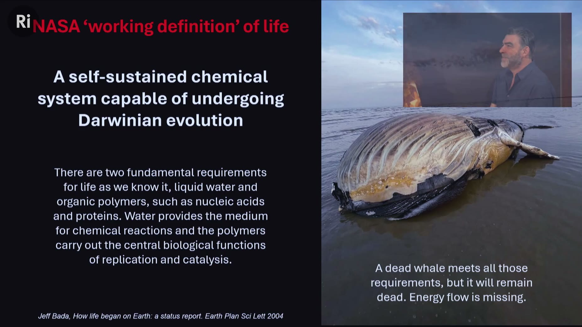 NASA's working definition of life, 'a self-sustained chemical system capable of undergoing Darwinian evolution,' is chal