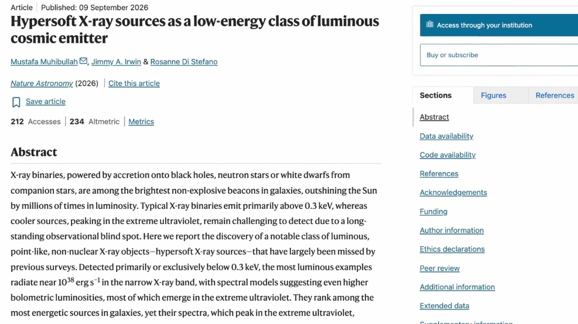 Luminosity: [00:50] Many of these objects radiate hundreds of thousands to millions of times more energy than the sun, a
