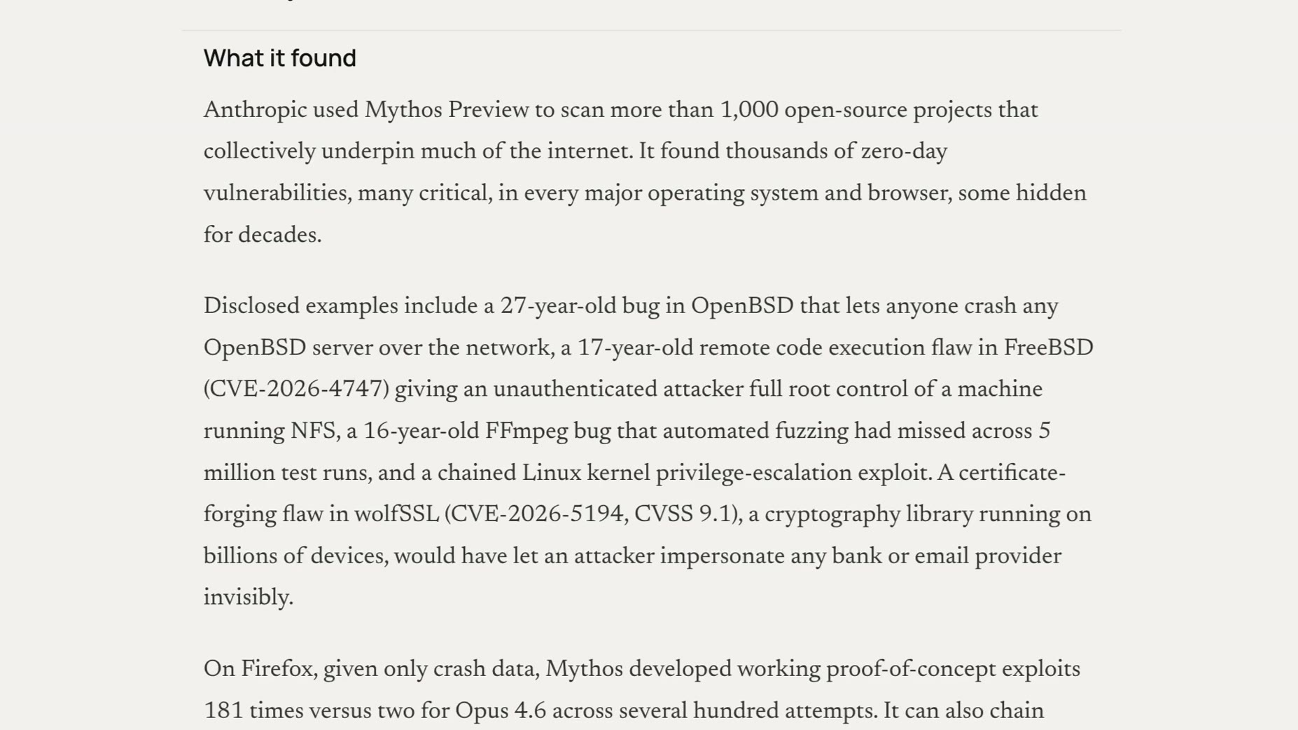 Another was a 17-year-old FreeBSD remote code execution flaw, CVE-2026-4747, giving an unauthenticated attacker full roo