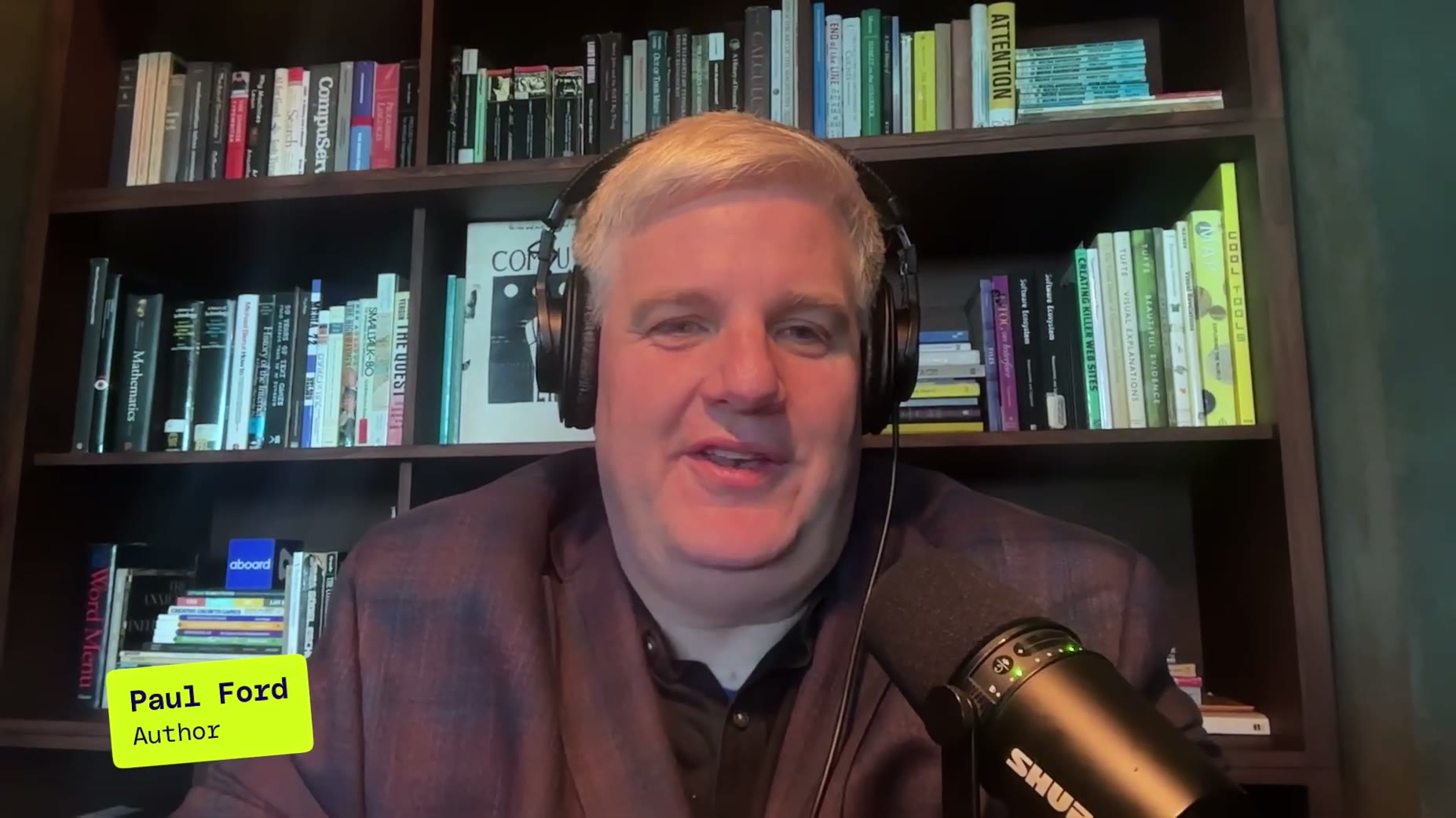 Paul Ford, co-founder of a company called Aboard, joined as a guest to discuss AI software and where 'the computer' is.