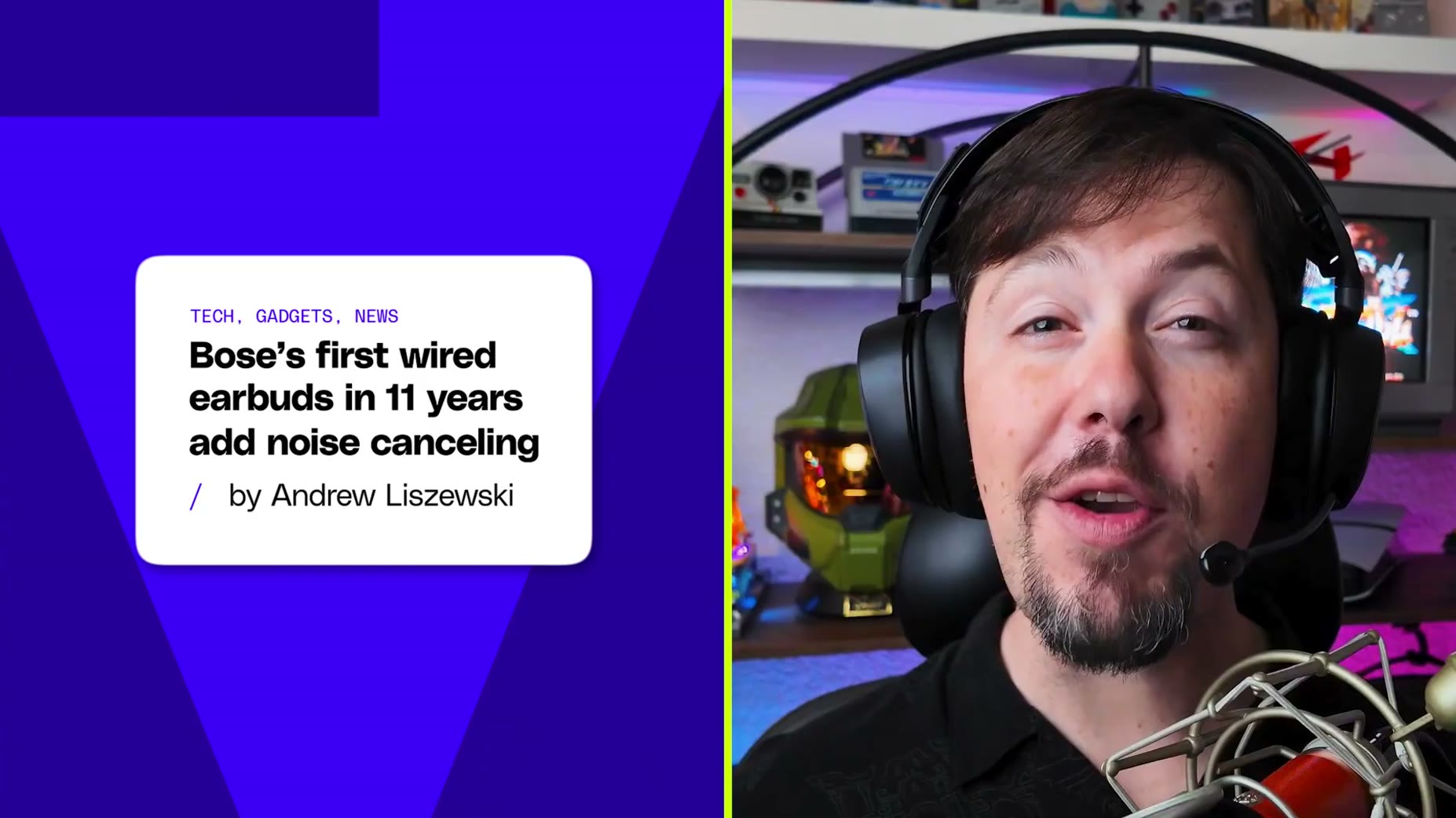 Also in the opening news segment, Bose is making wired earbuds again for the first time in 11 years, priced at $99 with 