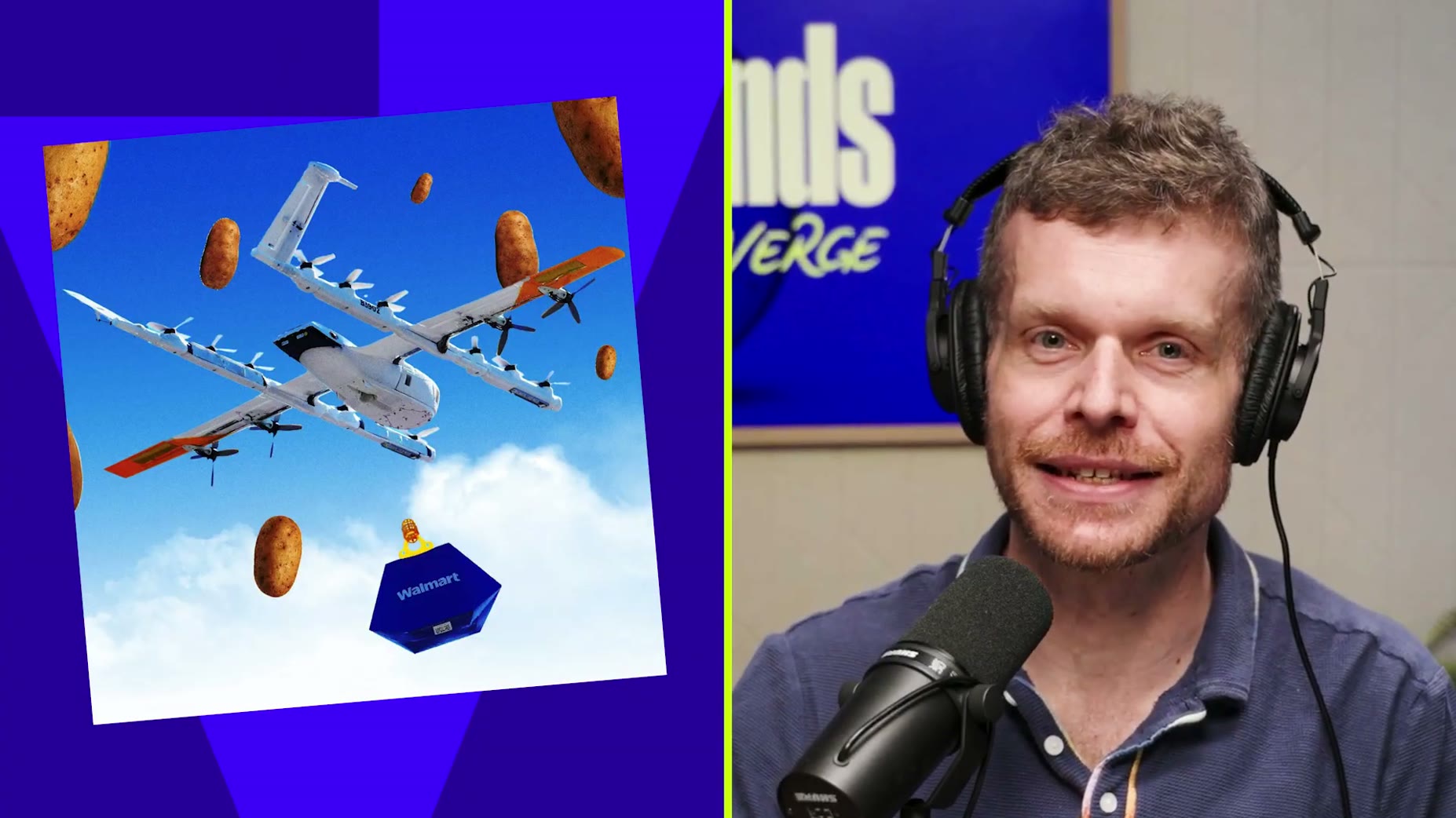 The Verge's Nathan Edwards reported that dads in his Texas neighborhood are sending each other single potatoes via Wing 