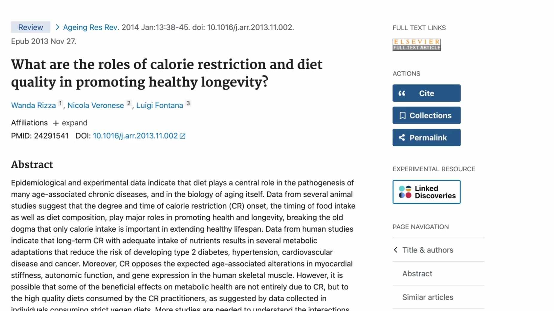 Research cited (Rizza, Veronese, Fontana) found that the degree and timing of calorie restriction, timing of food intake