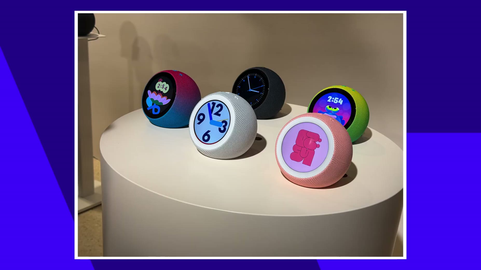 The new Echo Time looks like an Echo Dot merged with an Echo Spot, has a 3.5 inch touchscreen clock face, and comes in c