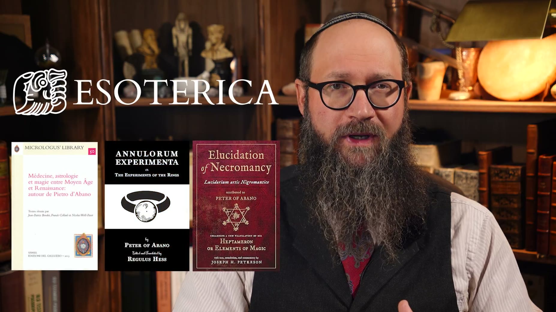 The host identifies the standard academic edition of the Annulorum Experimenta as by Boudet, in the Micrologus Library v